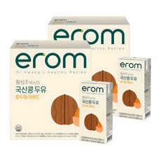 이롬 황성주박사의 국산콩 두유 호두와 아몬드, 190ml, 32개