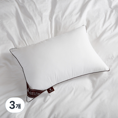 LASELENE Flex 超細纖維標準枕芯, 白色, 3個