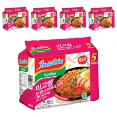 인도미 미고랭 핫 앤 스파이시 라면 80g, 25개