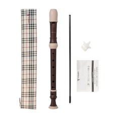 samick 三益樂器 3段式英式高音直笛 SRWJ-B, 棕色的