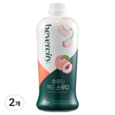 bevercity 白桃冰沙, 2個, 1.8kg