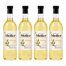 메티에 리치 바닐라 시럽, 750ml, 4개