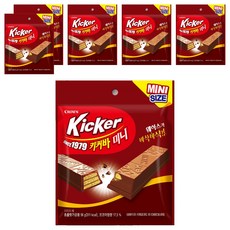CROWN 皇冠 Kicker迷你巧克力威化棒, 56g, 6袋