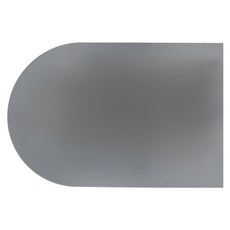 ade.l Edge系列 矽膠餐墊 淺灰色, 418 x 278 x 1.8mm, 1個