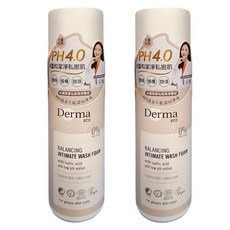 Derma Eco 有機平衡私密潔淨慕斯 乳酸 pH4.0, 150ml, 2瓶