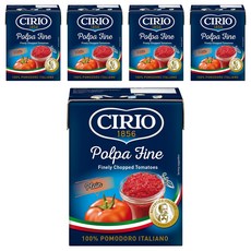 CIRIO 原味切丁番茄, 5個, 390g