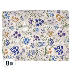 BIOAM 佰歐安 大尺寸二重純棉起泡潔顏沐浴巾 Set 2, 日本產, 粉色花園 粉色, 8條