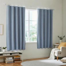 遮光窗簾, 淺藍