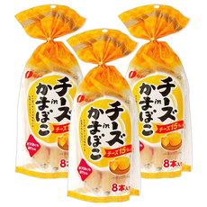 Natori Food 起士魚板條 原味 日本原裝進口 濃郁味美的鮮味零食 搭配濃郁起司 下飯涮嘴的好滋味, 256g, 3袋