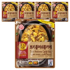 오뚜기 오즈키친 트리플머쉬룸카레, 250g, 5개