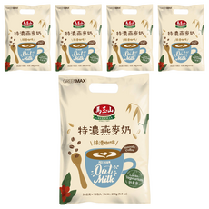 馬玉山 特濃燕麥奶絲滑咖啡 10包, 28g, 5袋