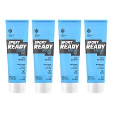 SPORT READY 斯博銳迪 COOLING GEL 極速復活凝膠 含薄荷醇 運動後適用 100ml, 4條, 1入
