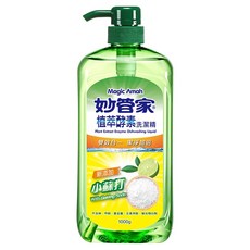 Magic Amah 妙管家 植萃酵素洗潔精 小蘇打, 1kg, 1瓶