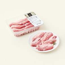 도드람 THE짙은(YBD) 미박삼겹살 구이용 (냉장), 600g, 1개