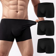 男款空氣舒適四角內褲 3件組