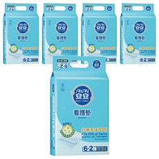 安安 看護墊，超強吸水性高分子吸收體，獨特封閉式設計, XXL(90 x 60cm), 8片, 5包