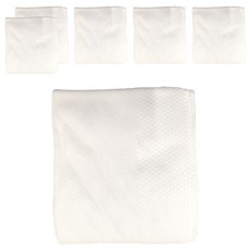 一次性浴巾 摺疊款 140 x 70cm, 白色, 6條