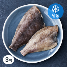 안동맛자반 손질가자미 2미 (냉동), 180g, 3팩