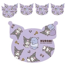 明基健康生活 幸福物語 三麗鷗 舒緩呼呼貼布 酷洛米 溫感薰衣草, 6片, 1盒