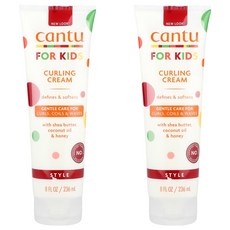 cantu 兒童捲髮霜, 236ml, 2條