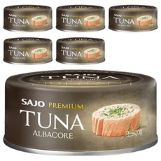 사조 프리미엄 알바코 참치, 100g, 6개