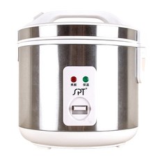 尚朋堂 養生厚釜 4人份 黑金剛厚釜內鍋 不沾塗層 可拆式內蓋 電子鍋 3D立體保溫 炊煮3種米飯 集水盒設計 微壓炊煮 能源效率第4級 Silver