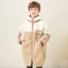 JELISPOON 新款孩童拼色蓬鬆毛衣孩童