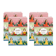 Hanyeji 2層抽取式面紙, 250張, 24盒