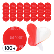 i-MATE 3M 透明圓形黏著墊 小型, 180個