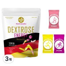 액티브핏 스포츠 포도당 캔디 3가지맛 100p, 100정, 3개