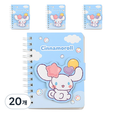 三麗鷗 磁吸筆記本 大耳狗 59張, 藍色, 20個