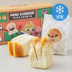 서울브레드 브레드이발소 미니치즈 우유식빵 3종 세트 (냉동), 225g, 1개
