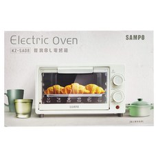 SAMPO 聲寶 不鏽鋼加熱管電烤箱, KZ-SA08