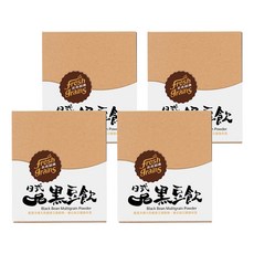 fresh grains 長青穀典 日式黑豆飲, 嚴選多種天然健康豆類穀物 30g x 10包入, 300g, 4盒