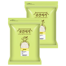 곳간지기 칼슘찹쌀, 1kg, 2개
