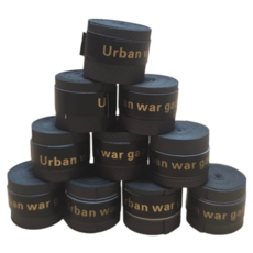 올어바웃하나 스포츠 라켓 그립 손잡이 테이프, 블랙, 10개