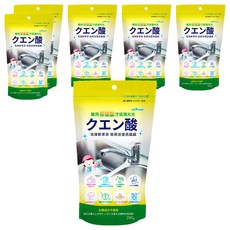 ezHome 家庭生活的達人 檸檬酸 天然檸檬酸成分 有效去除水垢、皂垢、尿垢等頑固污漬, 280g, 6包