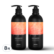 바나날 퍼퓸드 헤어 샴푸 피치 플로랄 머스크향, 500ml, 8개