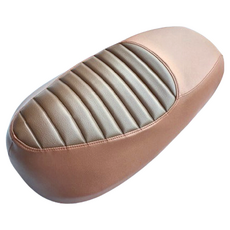 GOGORO 毛毛蟲座墊皮 Gogoro JEGO, 咖啡色, 1件