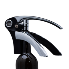 Starly 高級兔子設計紅酒開瓶器, 槍黑色, 1個