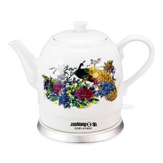 日象 采卉陶瓷快煮壺 ZOEI-8160C, 1.2公升, 陶瓷壺身, 304不鏽鋼底盤