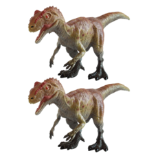 Bandi Toy 恐龍異特龍公仔軟體動物, 2個