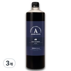 AMOR LENTE 肯亞AA冷萃原液咖啡, 1L, 1個, 3瓶