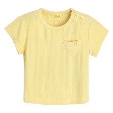 모이몰른 유아용 SOFT 포켓 골지 반팔 티셔츠 M242TSB91P