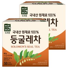 녹차원 국내산 둥굴레차, 1.2g, 50개입, 2개
