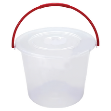 透明豆花桶 附蓋 4L, 豆花桶 + 蓋子, 1個