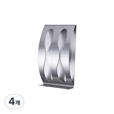 SallimTeriar 不鏽鋼雙孔牙刷架, 單一顏色, 4個