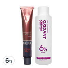 웰라 뉴콜레스톤 퍼펙트 딥컬러 염색약, 베이지브라운 5/07, 6개