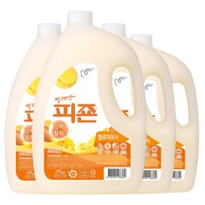碧珍 高級衣物香氛柔軟精 Yellow Mimosa, 3.1L, 4瓶