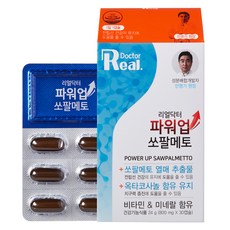 리얼닥터 파워업 쏘팔메토, 1개, 24g